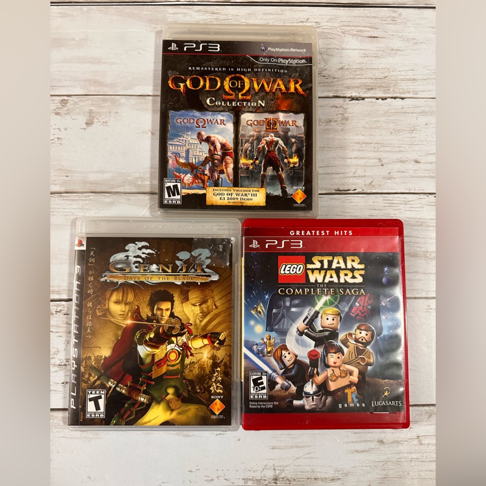 Playstation 3  Lot of 3 Games *See description for details